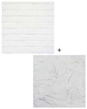 Set Moonstone Brick + Smokey Mist